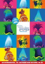 Trolls - Finde dein Glück (3D) - Plakat