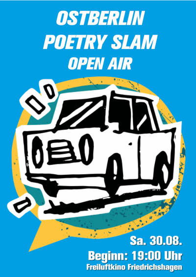 Bild zu Ostberlin Poetry Slam Open Air 2025 - 1