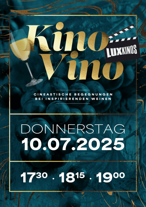 Bild zu Kino Vino mit zwei neuen Überraschungsfilmen, italienischen Pasta Variationen und Pfälzer Weinen - 1