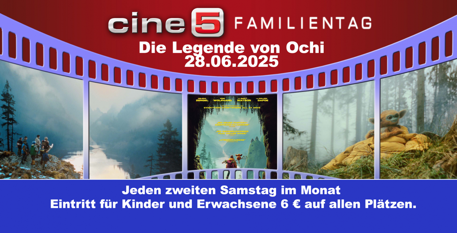 Bild zu Cine 5 Familientag: Samstag, den 28.06.2025 Die Legende von Ochi - 1
