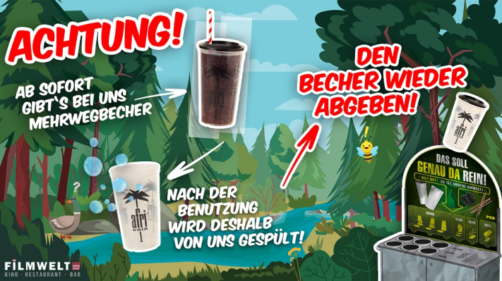 Bild zu Wir nutzen ab sofort nur noch MEHRWEGBECHER - 1