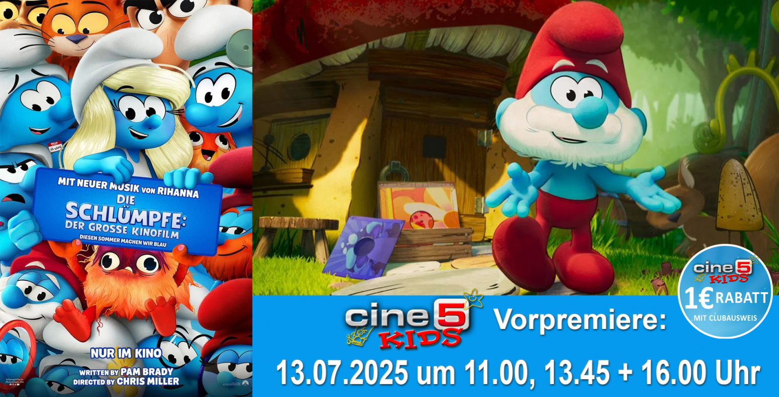 Bild zu Cine 5 Kids Preview - Die Schlümpfe - Der große Kinofilm - 1