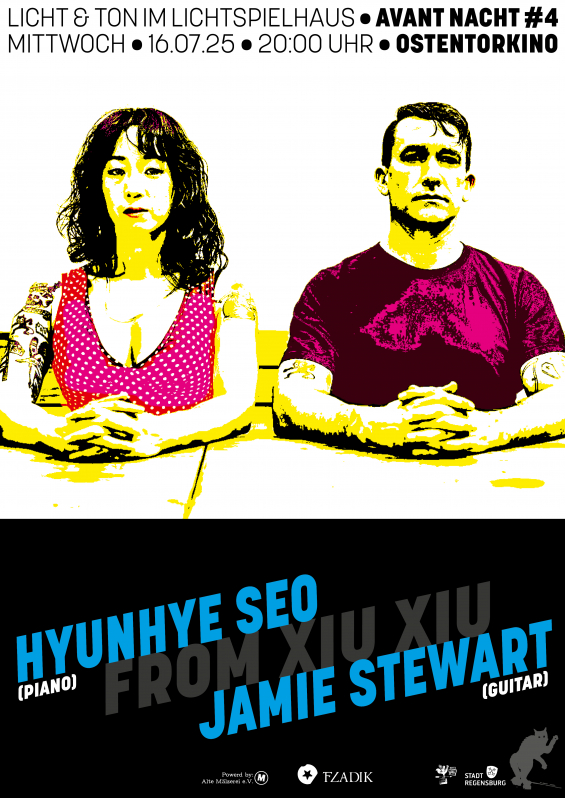 Bild zu AVANT NACHT #4: HYUNHYE SEO & JAMIE STEWART from XIU XIU - 1
