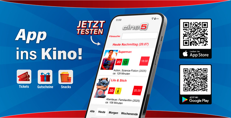 Bild zu App ins Kino Jetzt auch Snacks online kaufen- Ohne Anstehen - 1