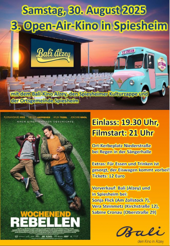Bild zu 3. OPEN AIR mit der Kulturzappe und der OG Spiesheim - 1