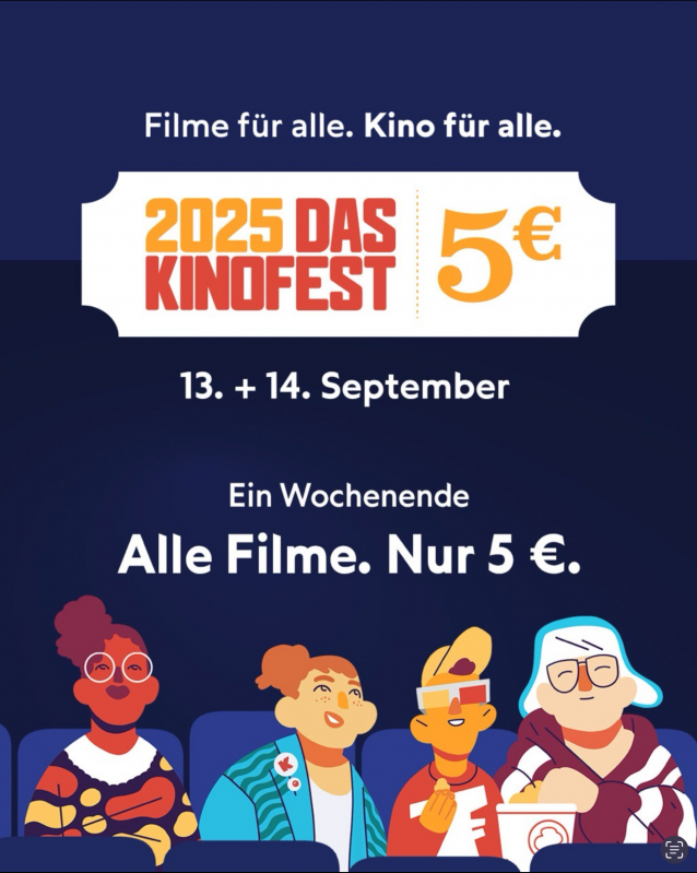 Bild zu DAS KINOFEST 2025 - SAVE THE DATE - 1