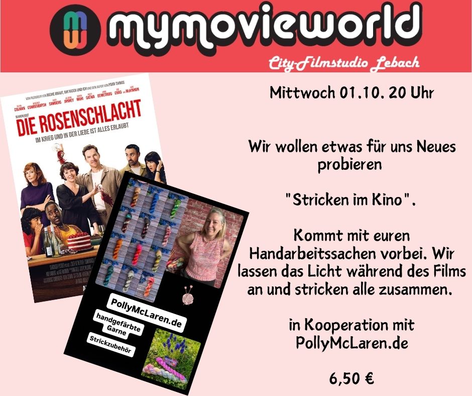 Bild zu Stricken im Kino - 1