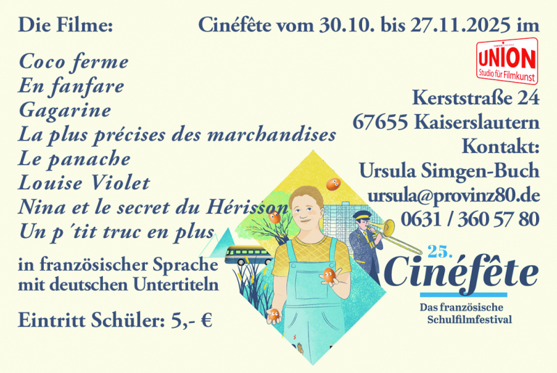 Bild zu Cinefete 2025 im UNION-Studio für Filmkunst - 1