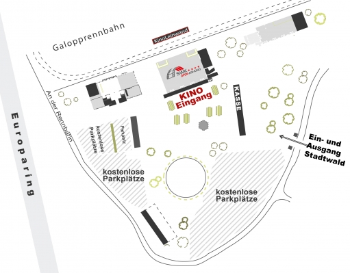 Bild zu SWK Open Air Kino Übersichtsplan - 1