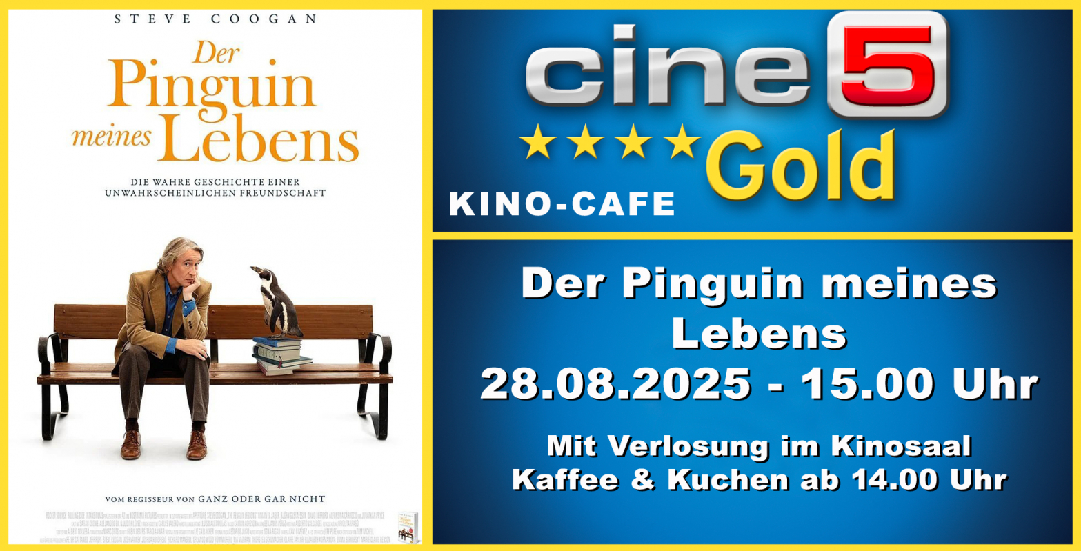 Bild zu Cine 5 Gold - Der Pinguin meines Lebens am 28.08.2025 um 15.00 Uhr - 1