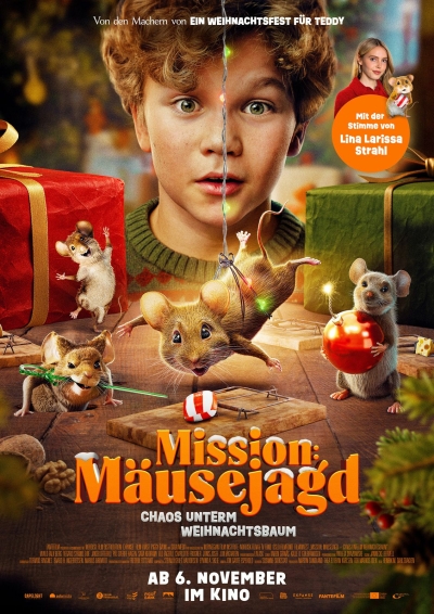 Bild zu Kinder-Preview: So. 02.11. - 14.00 Uhr : MISSION MÄUSEJAGD- CHAOS UNTERM WEIHNACHTSBAUM - 1