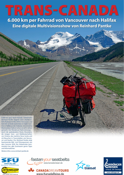 Bild zu Trans-Kanada per Fahrrad - digitale Live-Multivisionsshow - 1