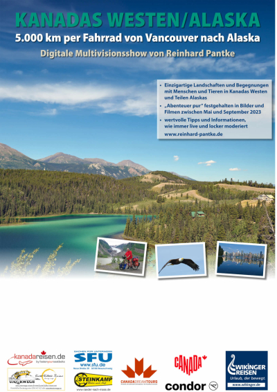 Bild zu 5000 km per Fahrrad von Vancouver nach Alaska - Live moderierte Multivisions-Show - 1