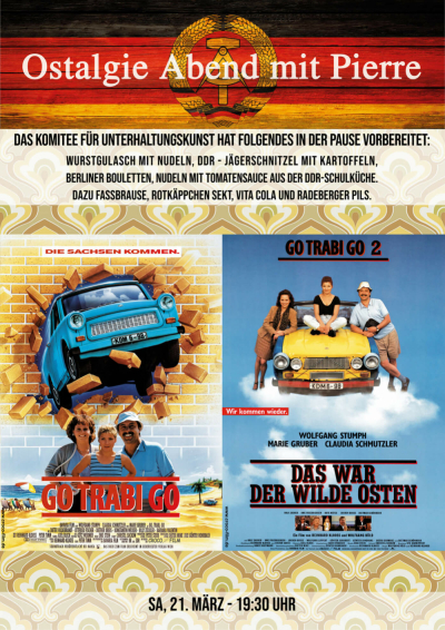 Bild zu Ostalgie Abend mit Pierre: Go Trabi Go 1&2 - 1