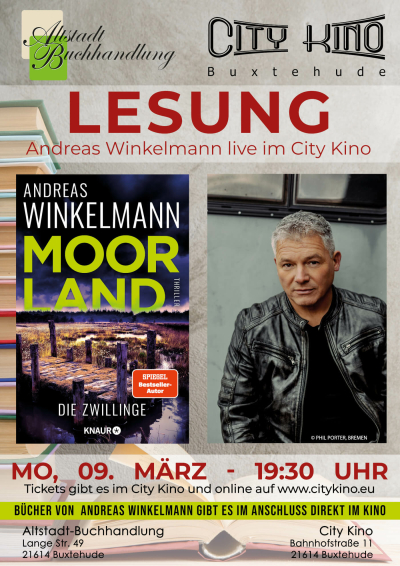 Bild zu LESUNG: ANDREAS WINKELMANN live im City Kino - 1