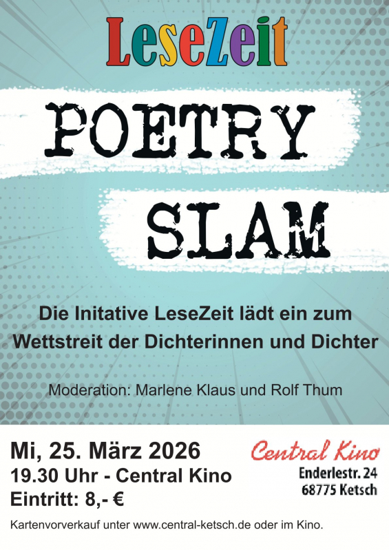 Bild zu LIVE: Poetry Slam - 25.03. - 1