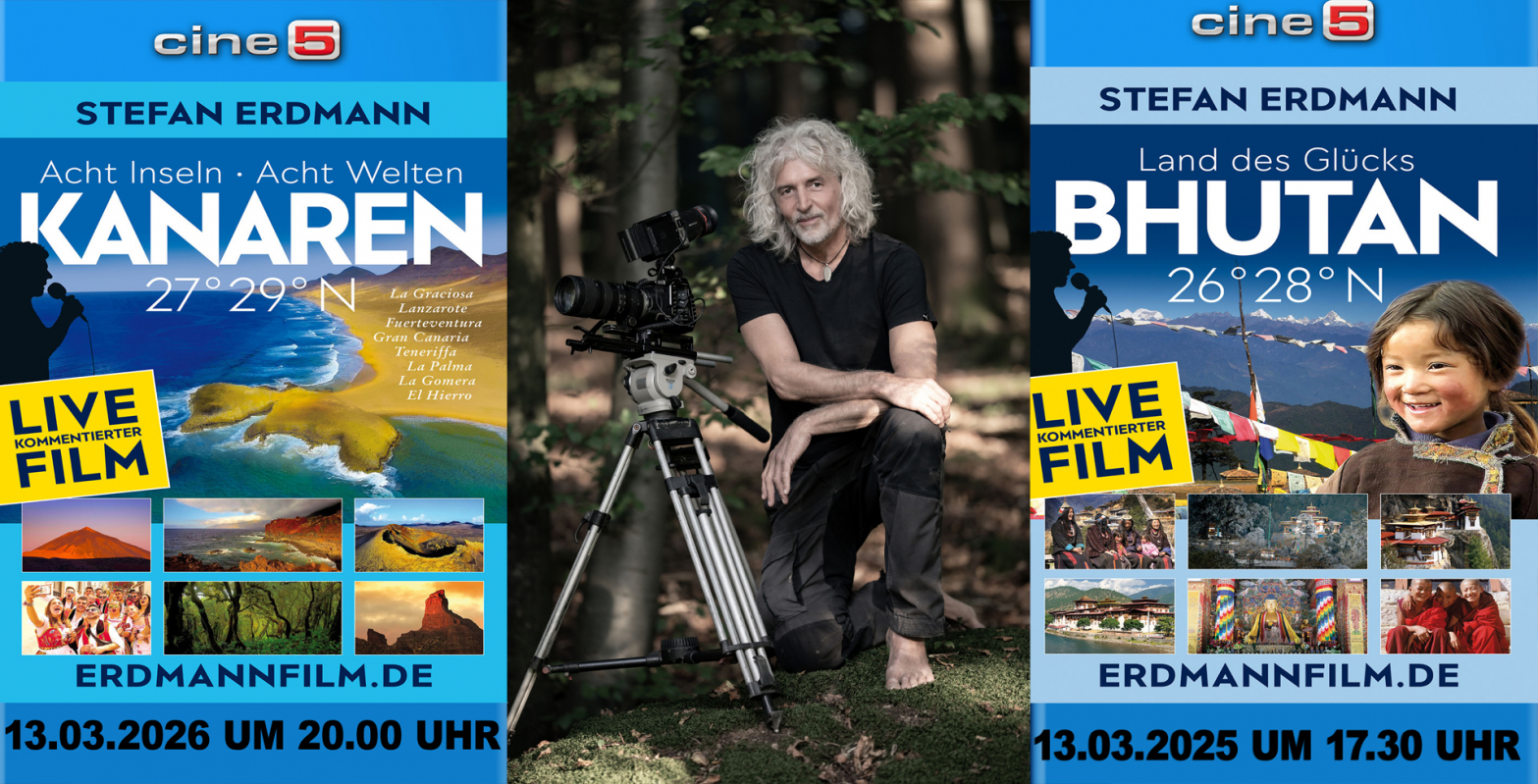 Bild zu Stefan Erdmann am Fr. den 13.03.2026 zwei mal Live bei uns im Cine 5 - 1