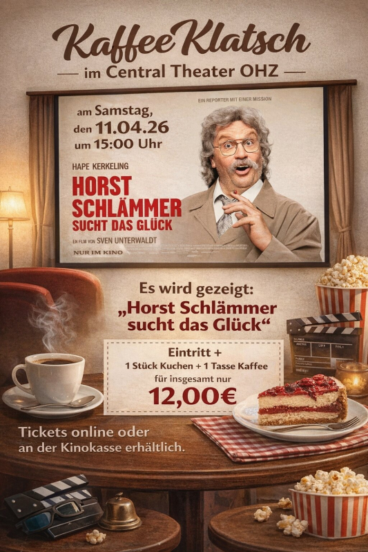Bild zu KAFFEEKLATSCH IM KINO! - 1