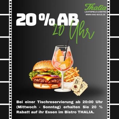 Bild zu 20 PROZENT AB 20 UHR - 1