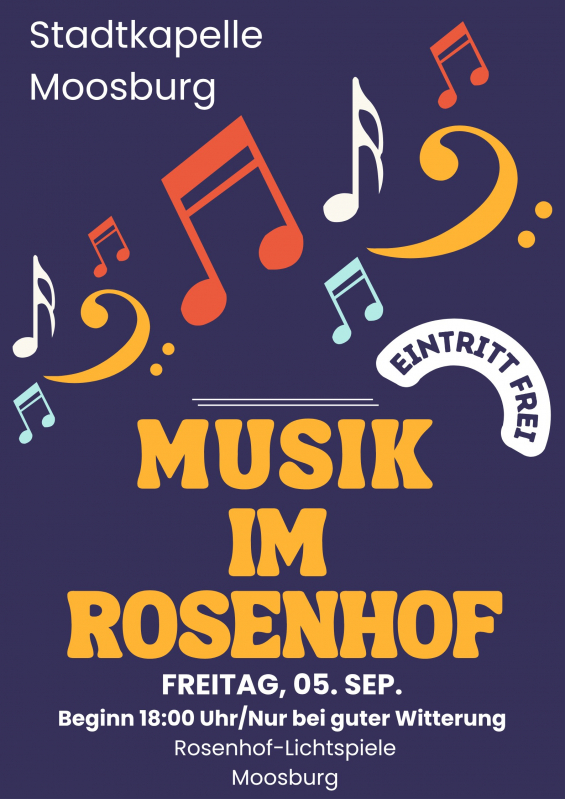 Bild zu Musik im Rosenhof-Garten - 1