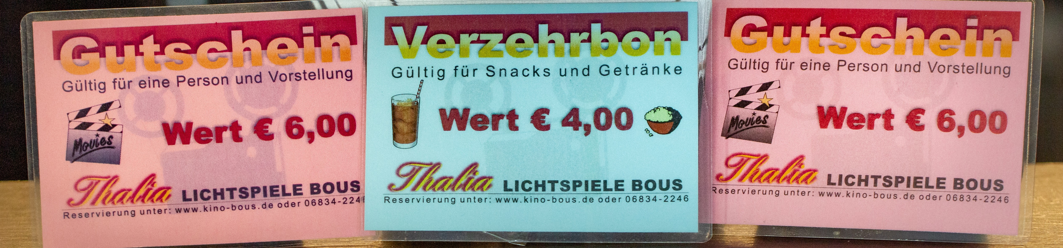 Bild zu Alte Geschenkgutscheine - 1