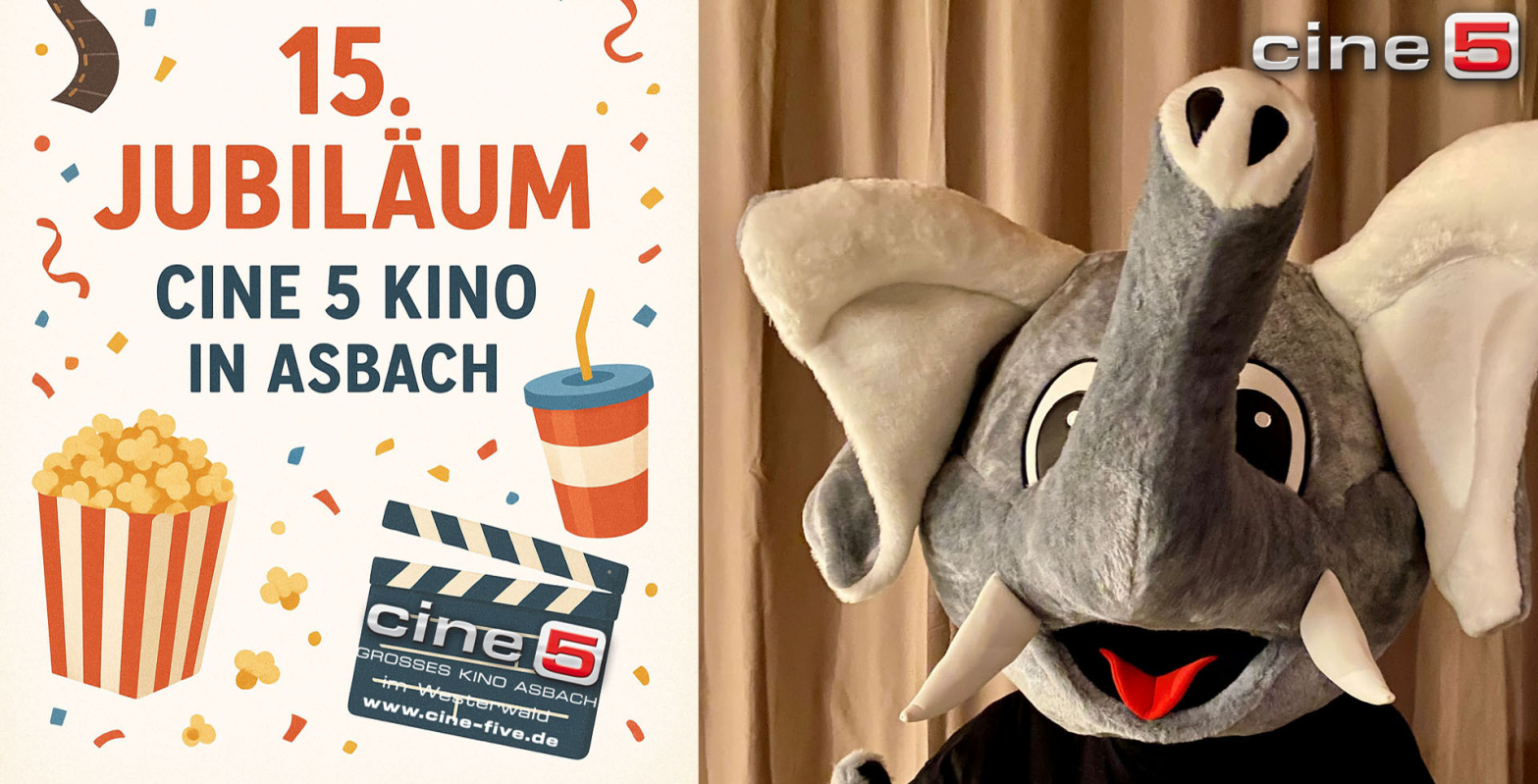 Bild zu Wir feiern Geburtstag &#034;15 Jahre Cine 5 Asbach &#034; - 1