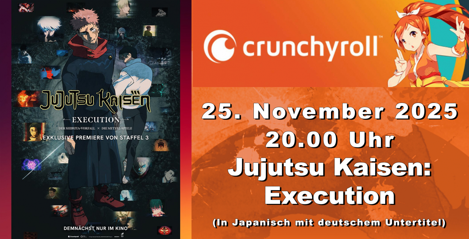 Bild zu Anime Night: Jujutsu Kaisen: Execution am 25.11.2025 um 20.00 Uhr - 1