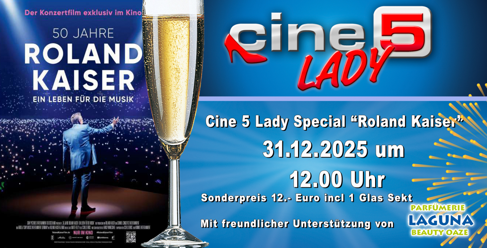 Bild zu Cine 5 Lady Special zu Silvester um 12.00 Uhr - 50 Jahre Roland Kaiser - 1