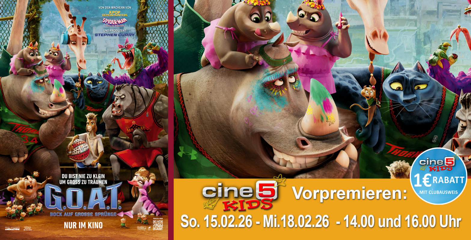 Bild zu Cine 5 Kids Previews: G.O.A.T. vom 15.02.26 - 18.02.26 - 1