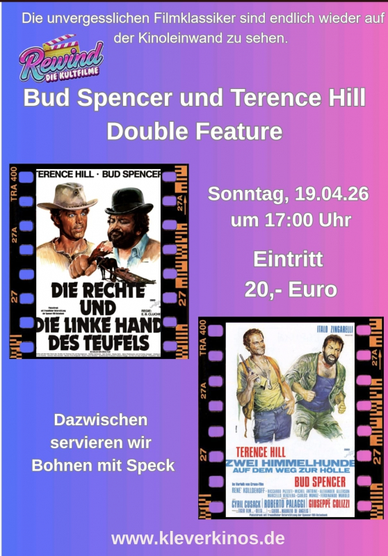 Bild zu Spencer & Hill DOUBLE FEATURE 19.04. BOHNEN, BÄNGER & BEIDE HÄNDE! - 1