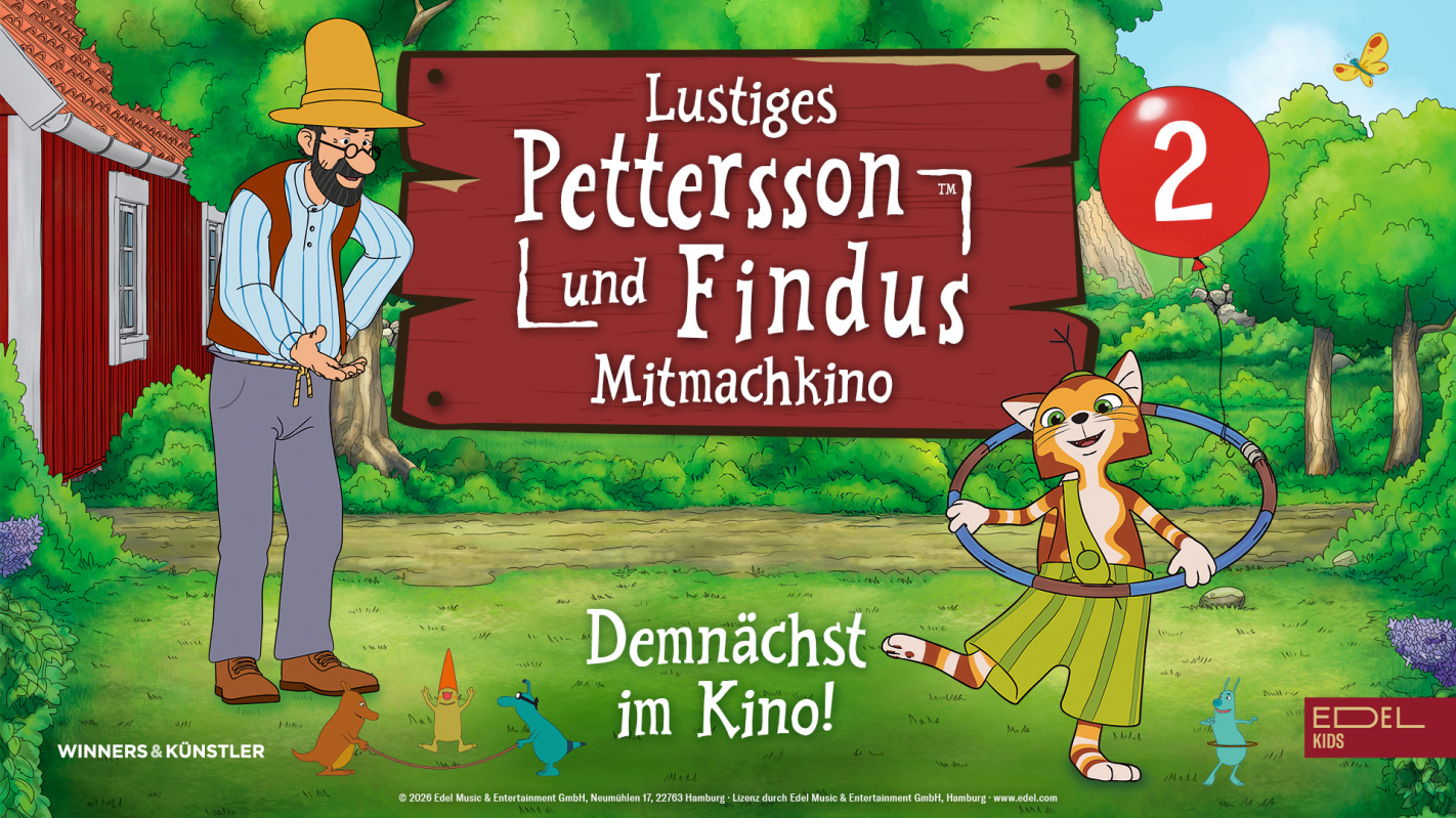 Bild zu LUSTIGES PETTERSSON UND FINDUS MITMACHKINO 2 - 1