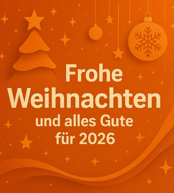 Bild zu FROHE WEIHNACHTEN UND EINEN GUTEN RUTSCH INS NEUE JAHR - 1
