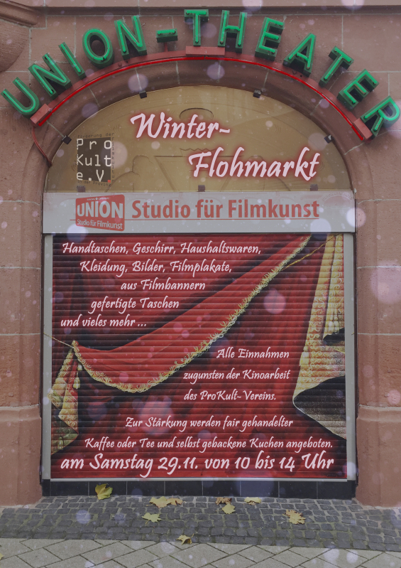 Bild zu ProKult Advents-Flohmarkt am UNION-Studio für Filmkunst - 1