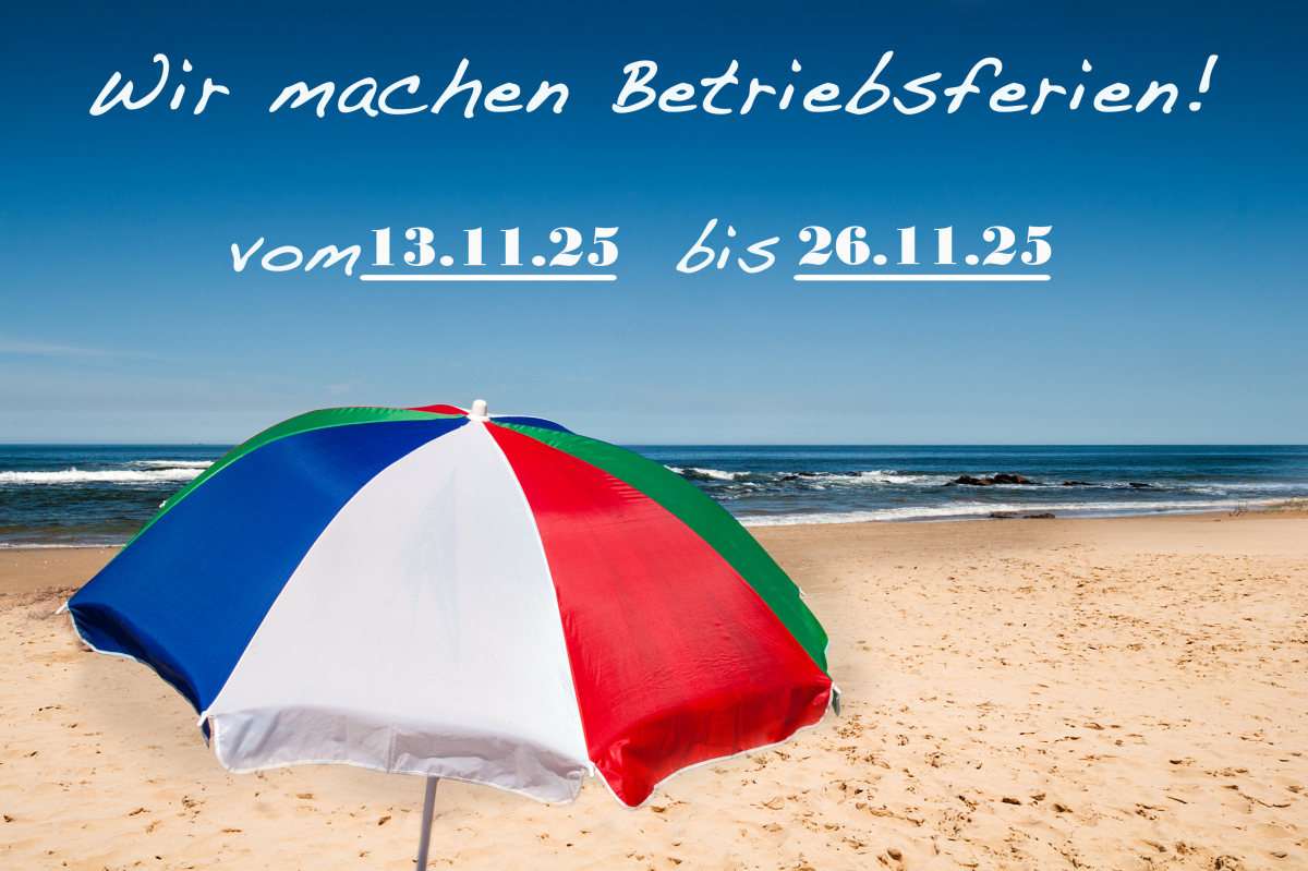 Bild zu Betriebsurlaub - 1